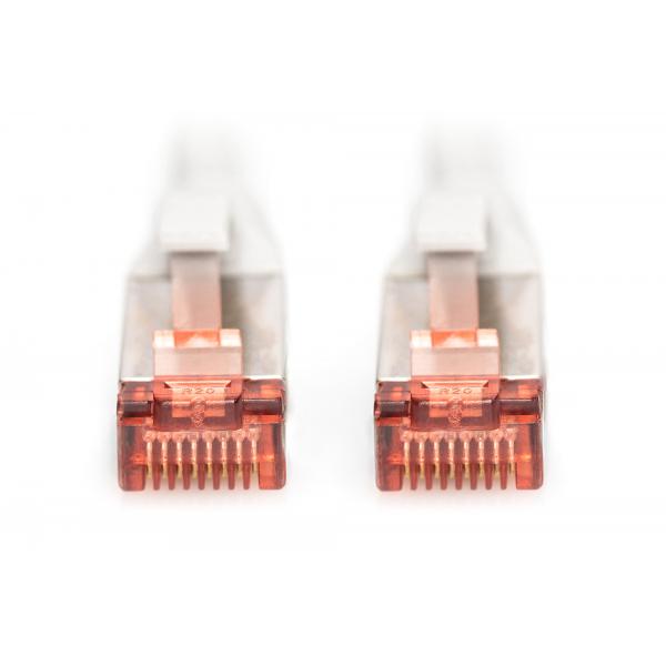 Digitus CAT 6 S -FTP patch cord - Cu - LSZH AWG 27/7 - length 1.5 m - Grey [DK-1644-015]