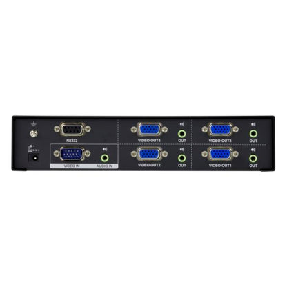 Aten 4-port VGA Splitter with Audio & RS-232 [VS0104-AT-G]