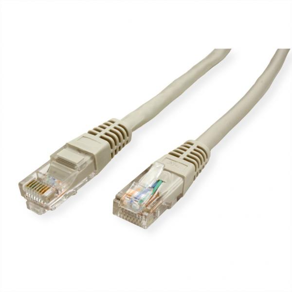 VALUE UTP PATCHCORD CAT5e/CLASS D, CCA, AWG24, GREY, 10M [21.99.0510]