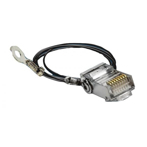 Ubiquiti-TC-GND-connector STP RJ45, Cat6, 8p8c, wire, pleated, AWG24 [TC-GND]