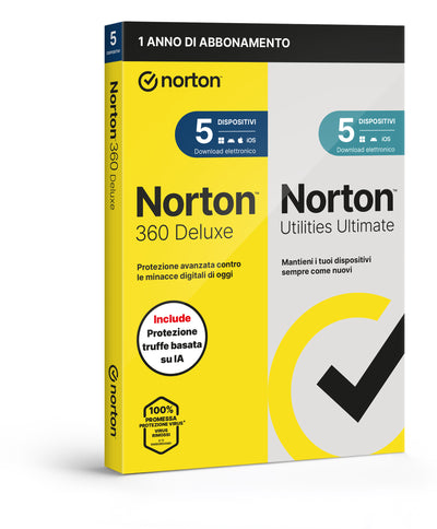 NORTON 360 DELUXE2026 ANTITRUFFA 5DEV 1Y UTILITIES [21483673]