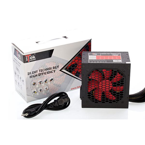 ITEK ALIMENTATORE DESERT 650 - V2.31, 12CM, 20+4P, 2IDE, FDD, PCIE, P8, 4SATA, ACTIVE PFC [ITPSD650]