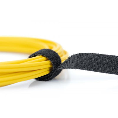 Digitus Hook-and-loop fastener tape fabric - 10m x 15mm x 2.6mm - on roll - bl [AK-770905-100-S]