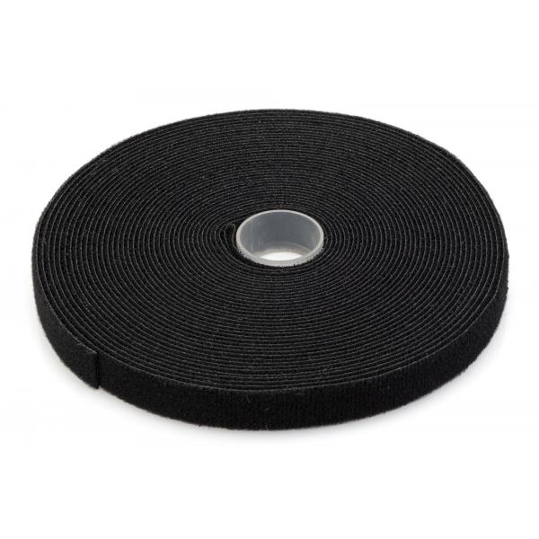 Digitus Hook-and-loop fastener tape fabric - 10m x 15mm x 2.6mm - on roll - bl [AK-770905-100-S]
