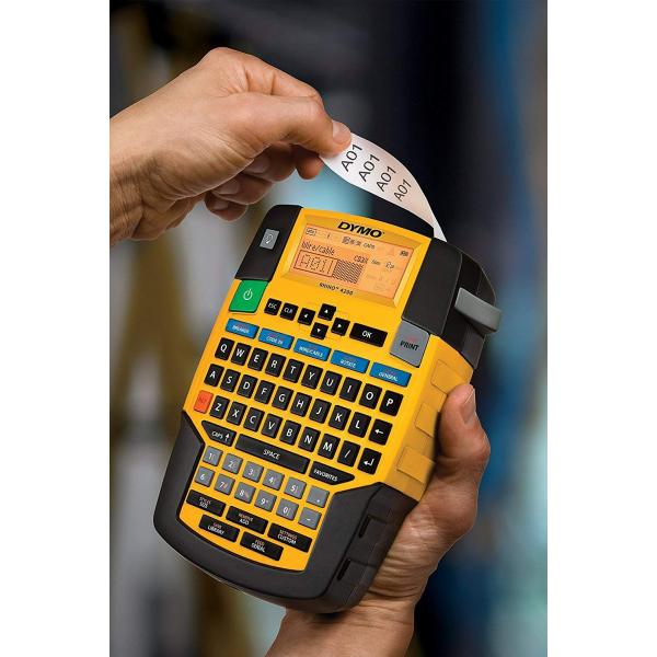 Dymo Rhino 4200 Industrial Label Maker - Case Kit - Qwerty Layout [1852995]