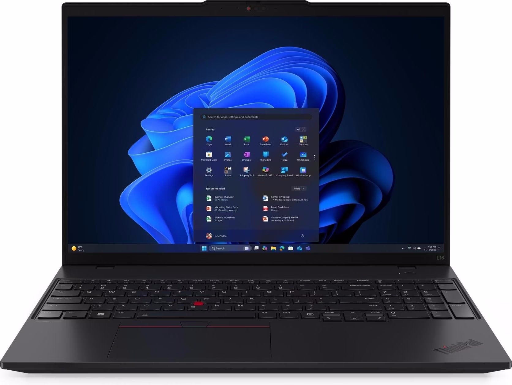 LENOVO NB THINKPAD L16 GEN2 ULT7-255U 32GB 1TB 16 WIN 11 PRO [21SA001GIX]