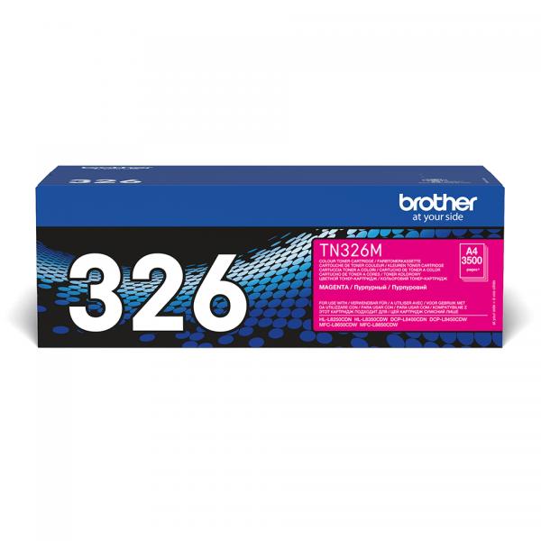 BROTHER TONER MAGENTA AD ALTISSIMA CAPACITA (3.500 PAG).PER DCP8400 DCP8450 HLL8250 HLL8350 MFCL8650 MFCL8850 [TN326M]