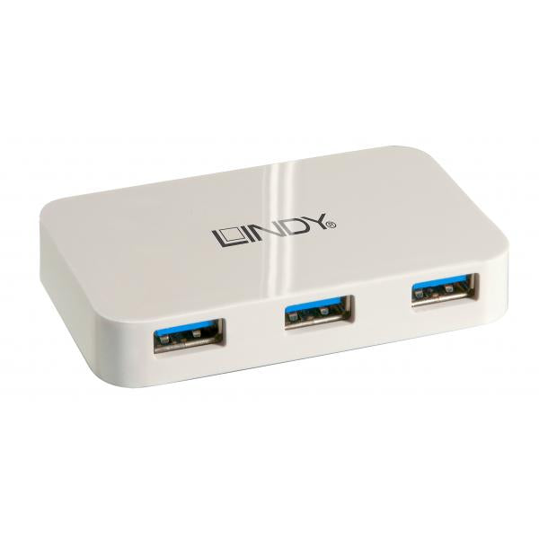 LINDY HUB USB 3.0 BASIC 4 PORTE [43143]