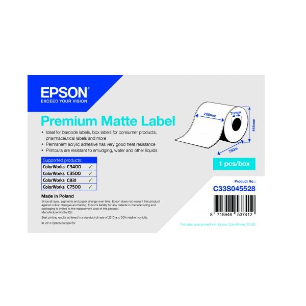 S045528 PREM.MATTE LABEL 220MMX750M [C33S045528]