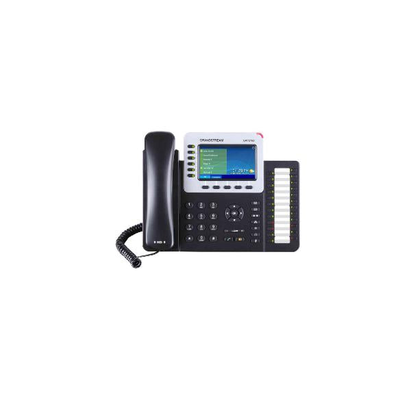Grandstream GXP-2160, Business IP Phone- 6 account SIP, 24 tasti BLF, 2 porte PoE Gigabit, display colori [GXP-2160]