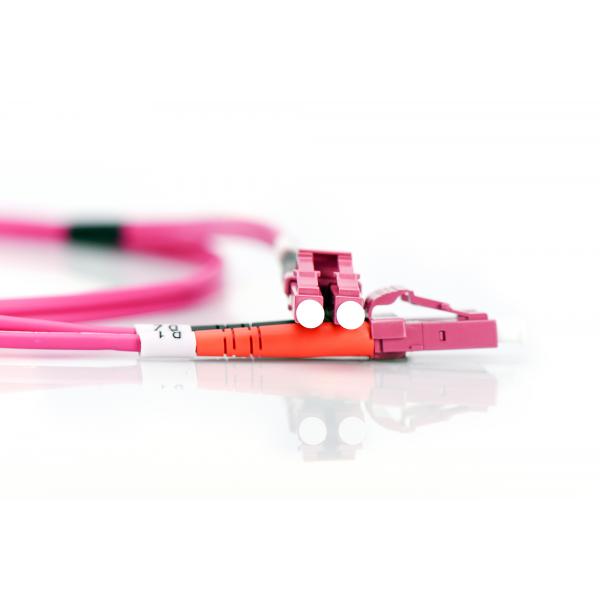 Digitus FO patch cord - duplex - LC to LC MM OM4 50/125  - 5 m [DK-2533-05-4]