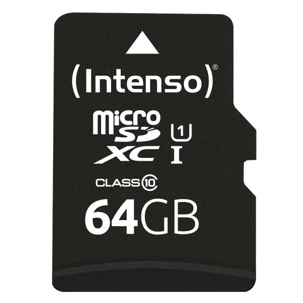 INTENSO MICRO SD UHS-I PREMIUM CON INCL SD ADAPTER 64GB [3423490]