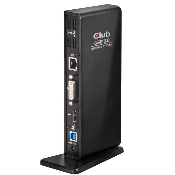CLUB3D MINI DOCKING STATION USB TYPE A 3.1 GEN 1 DUAL DISPLAY 1200P [CSV-3242HD]