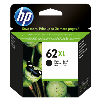 HP CART INK NERO 62XL 600PAG TS [C2P05AE]