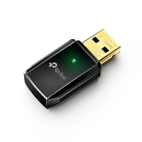 TP-LINK ARCHER T2U USB WIRELESS DUAL BAND AC600 [ARCHER T2U]