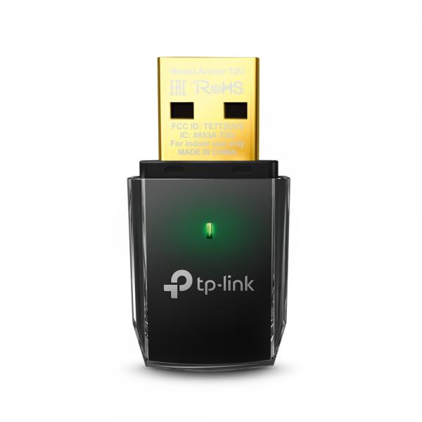 TP-LINK ARCHER T2U USB WIRELESS DUAL BAND AC600 [ARCHER T2U]
