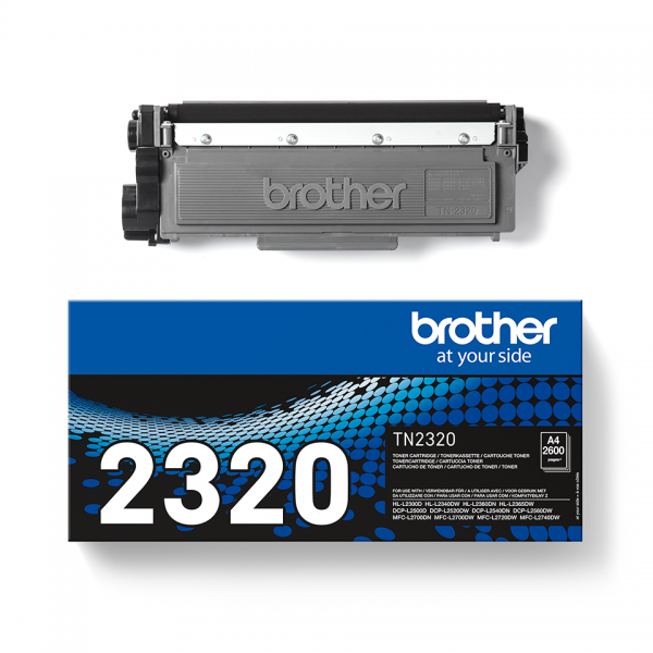 Brother TN2320 Toner black high capacity 2.600 pages 1pack [TN-2320]