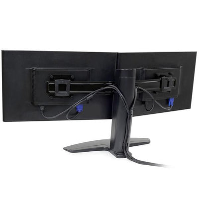 Ergotron Neo-Flex - Dual LCD Monitor Lift Stand - Two Monitor Mount - Max. 24 inch screen - Black [33-396-085]