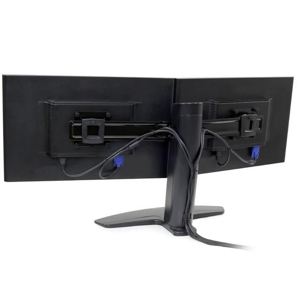 Ergotron Neo-Flex - Dual LCD Monitor Lift Stand - Two Monitor Mount - Max. 24 inch screen - Black [33-396-085]