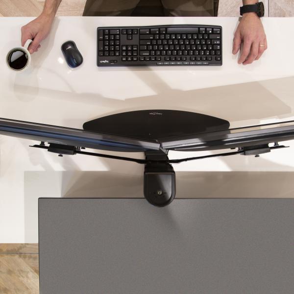 Ergotron Neo-Flex - Dual LCD Monitor Lift Stand - Two Monitor Mount - Max. 24 inch screen - Black [33-396-085]