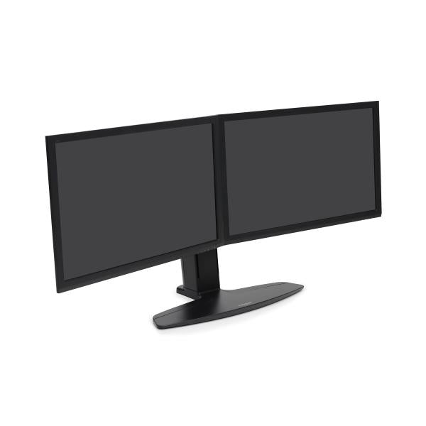 Ergotron Neo-Flex - Dual LCD Monitor Lift Stand - Two Monitor Mount - Max. 24 inch screen - Black [33-396-085]