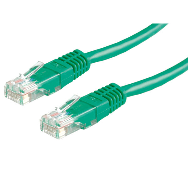 VALUE CAVO UTP PATCHCORD CAT.6 CLASS E VERDE 5M [21.99.1563]