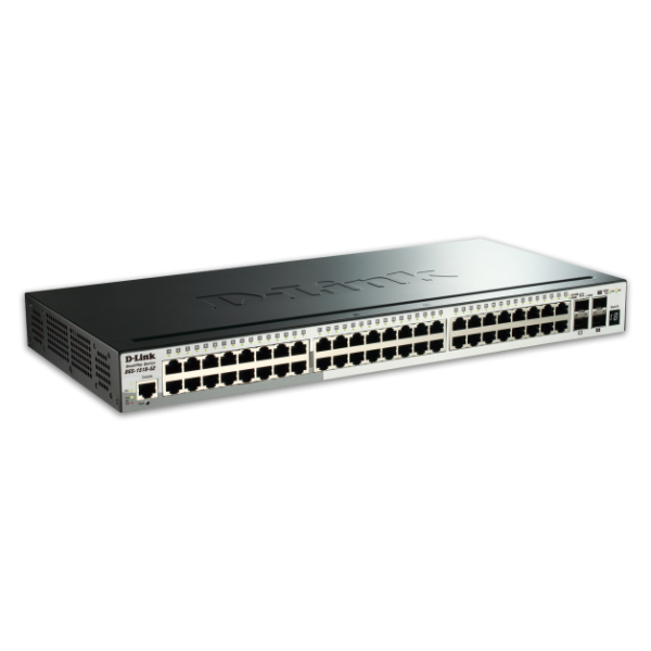 D-LINK SWITCH SMARTPRO 52 PORTE GIGABIT INCLUDING 4 SLOT 10G SFP+ 19 RACKMOUNT [DGS-1510-52X]