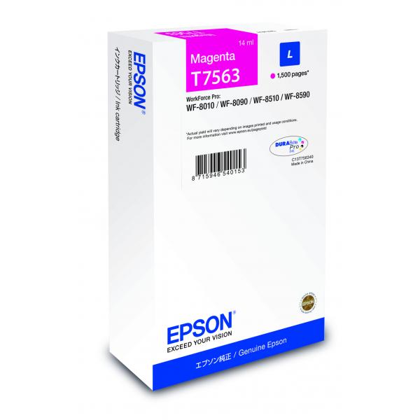 EPSON CART. INK MAGENTA L PER WF-80XX WF-85XX [C13T756340]