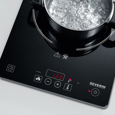 Severin 1 Zone Induction Plate Black [KP1071]