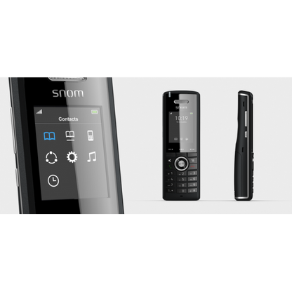Snom M65 DECT handset: Color screen, 17 hours in conversation. [00003969]