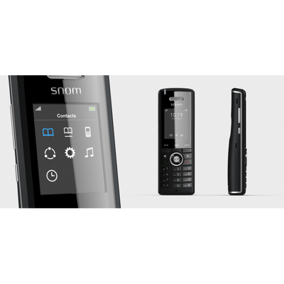 Snom M65 DECT handset: Color screen, 17 hours in conversation. [00003969]