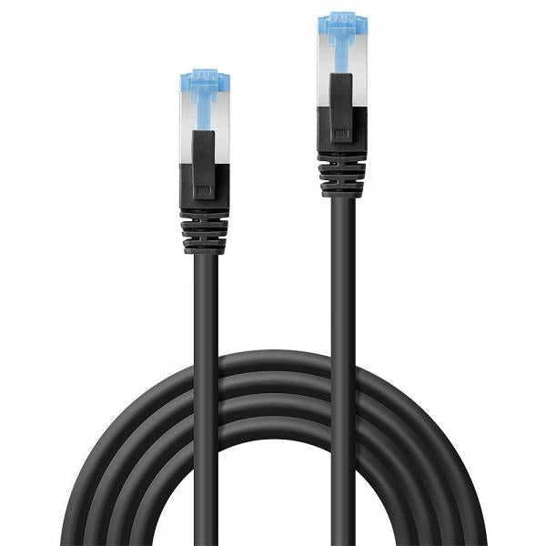 Lindy 47176 cavo di rete Nero 0,5 m Cat6a S/FTP (S-STP) [LINDY47176]