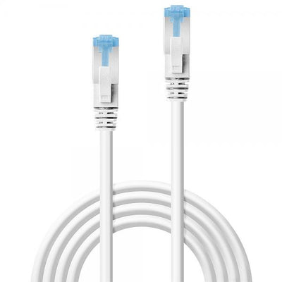 LINDY CAVO DI RETE CAT.6A S/FTP LSZH BIANCO, 0.5M [47191]