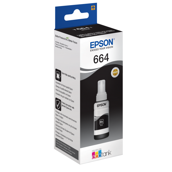 T664140 ECOTANK NERO L300/355/555 [C13T664140]