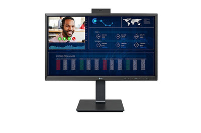 LG 24CQ651I-6P, 60,5 cm (23.8"), Full HD, Intel Pentium, 8 GB, 16 GB, IGEL OS - Nero [24CQ651I-6P.AEU]