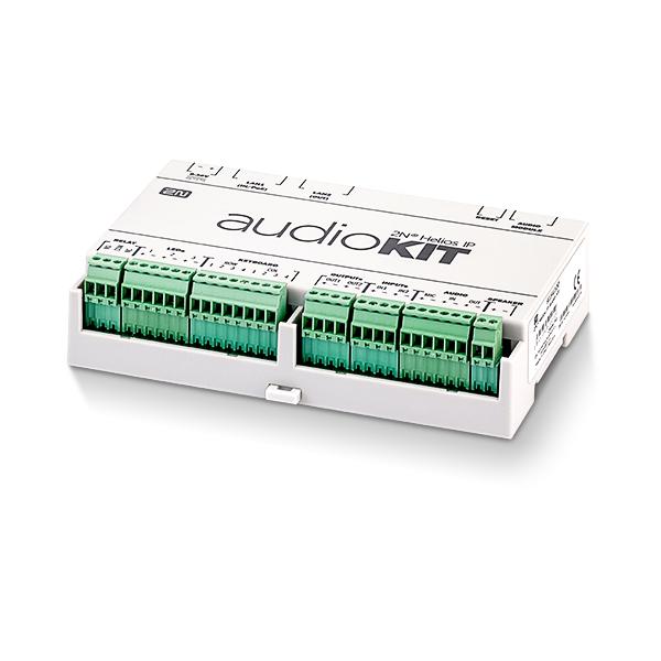 2N IP Audio Kit - 1x LAN, PoE, keypad, up to 16buttons, line in/out, log GPIO, audio module [9154100]