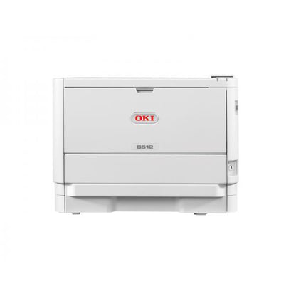 Oki B512dn - LED Laser Printer - Black - 45 ppm - 2.0 USB - LAN [45762022]