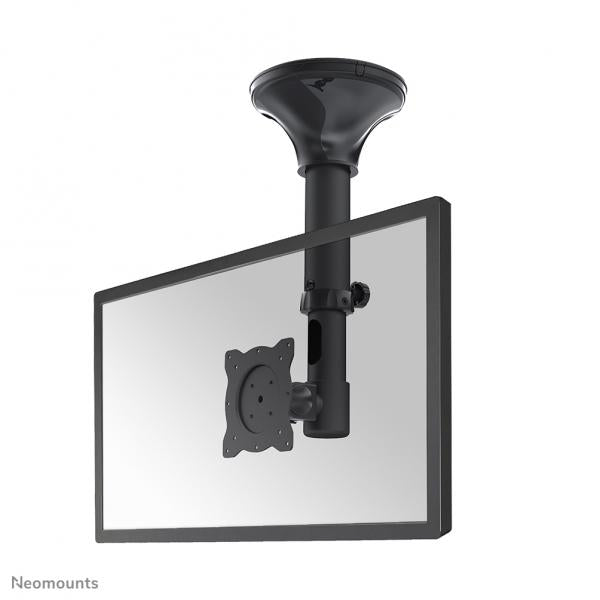 Neomounts FPMA-C025BLACK Supporto monitor/TV a soffitto 10-30" - alt. 37-47 cm - inclinabile [FPMA-C025BLACK]