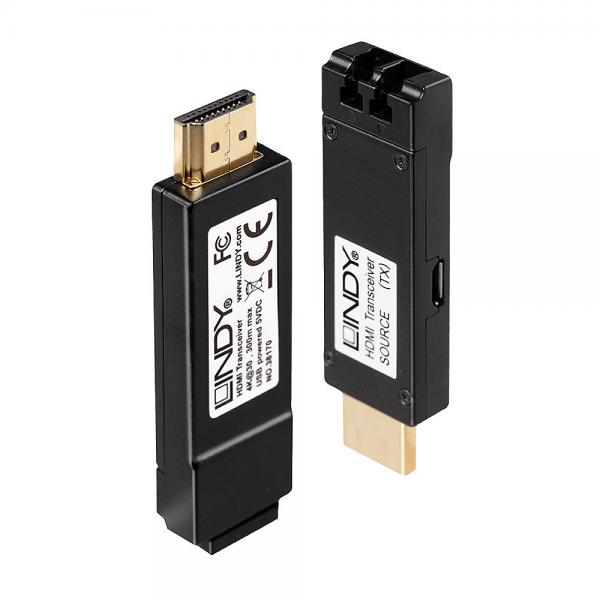 LINDY No. 38170 - Extender su Fibra Ottica HDMI 4K30, 300m [LIN-38170]