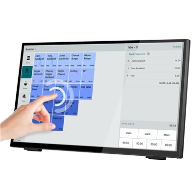 MONITOR TOUCH ATLANTIS Multimediale 24" (23.8") A05-T24A-VHDM 10 tocchi OD 8ms/Typ 16ms,cont.3000:1 Full HD 1080p -Fr Fino:09/01 [A05-T24A-VHDM]