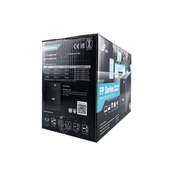 FSP FORTRON UPS FP1000 1000VA 600W 230V 4FP10004 2x2V/7AH, 4xSCHUKO [PPF6000601]