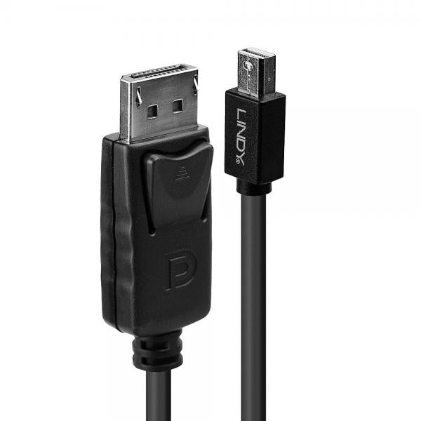 LINDY CAVO MINI DISPLAYPORT A DISPLAYPORT 2M [41646]