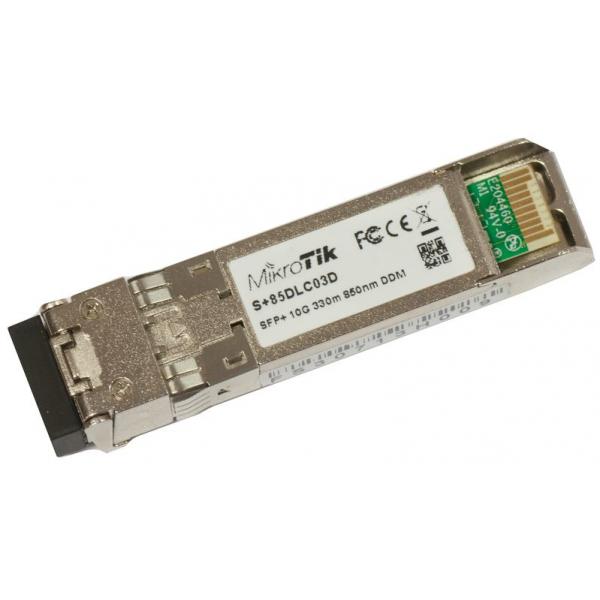 MikroTik, SFP+ module 10G MM 300m 850nm [S+85DLC03D]