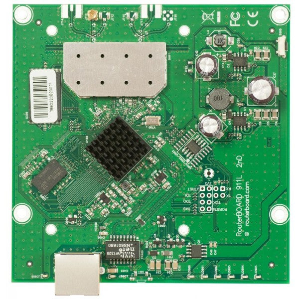 MikroTik, RouterBOARD 911 with 600MHz Atheros CPU, 64MB RAM, 1x LAN, built, in 2.4Ghz 802.11b/g/n PROMO FINO A ESAURIMENTO SCORTE [RB911-2Hn]