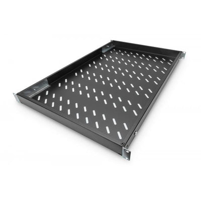 Digitus 1U fixed shelf for 1000 mm depth racks 44x482x700 mm - adjust. 700-900 mm depth - Black [DN-97649]