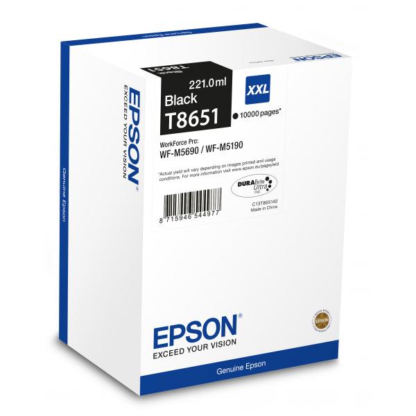 EPSON TANICA INK NERO XXL PER WF-M5690 [C13T865140]
