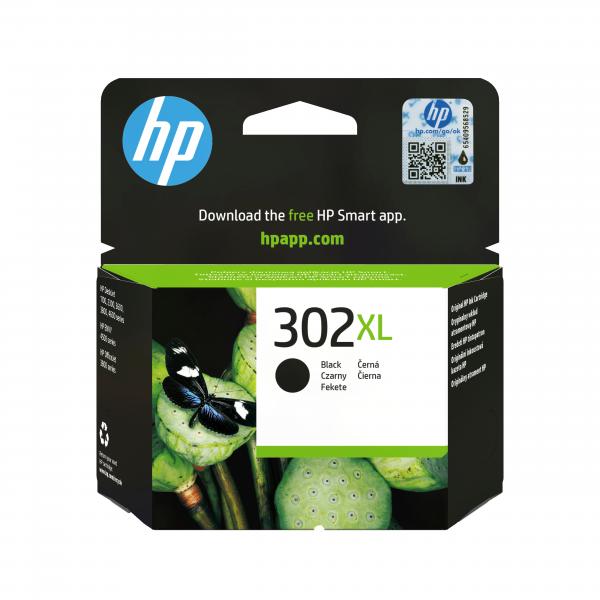 HP CART INK NERO 302 XL PER DJ2130/1110 OJ3830/4650 TS [F6U68AE]