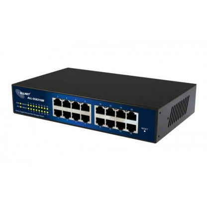 Allnet ALL SG8316M, switch 16 ports 10/100/1000Mbps, smart managed, fanless (internal power supply) [ALL-SG8316M]