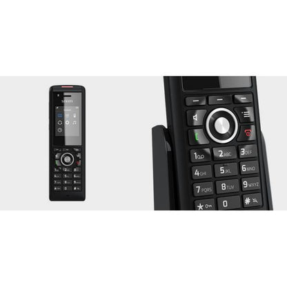 Snom M85 DECT handset: Color screen, 17 hours in conversation, IP65. [00004189]