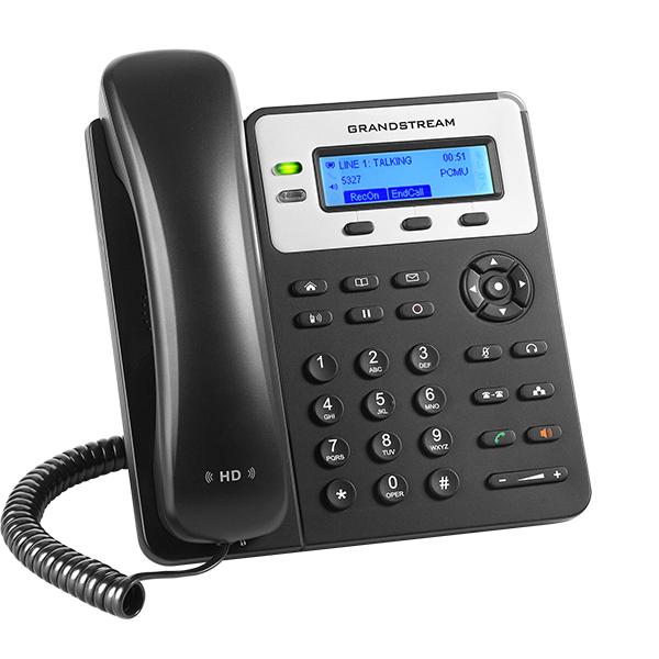 Grandstream GXP-1625, GXP-1625 Small Business IP Phone- 2 account SIP, 2 tasti, 2 porte PoE Fast Ethernet [GXP-1625]